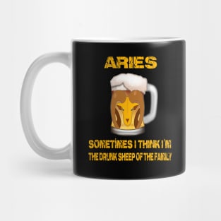 Funny zodiac signs design Aries Mug